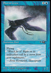 Storm Crow (Flying Left)