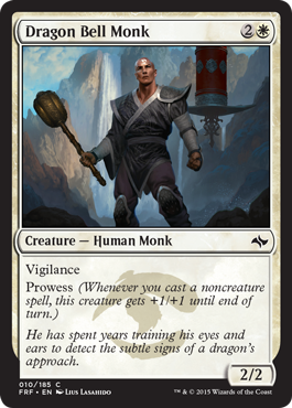 Dragon Bell Monk - Foil