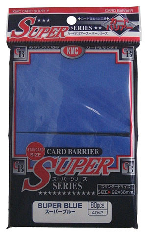 KMC Super Sleeves - Blue - 80ct