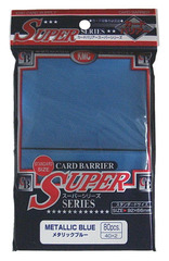 KMC Super Sleeves - Metallic Blue - 80ct