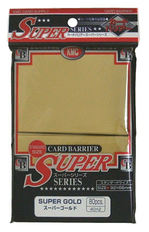 KMC Super Gold Sleeves (80 ct)