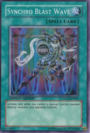 Synchro Blast Wave - DPCT-EnY03 - Super Rare - Limited Edition