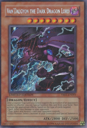 VanDalgyon the Dark Dragon Lord - YR01-EN001 - Secret Rare - Promo Edition