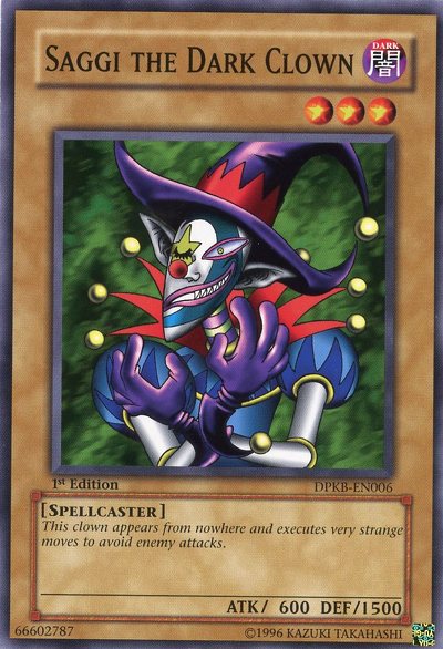 Saggi the Dark Clown - DPKB-EN006 - Common - 1st Edition Saggi the Dark Clown - DPKB-EN006 - Common - 1st Edition