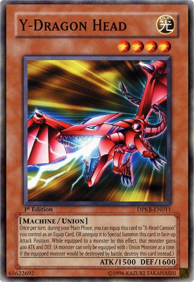 Y-Dragon Head - DPKB-EN011 - Common - 1st Edition