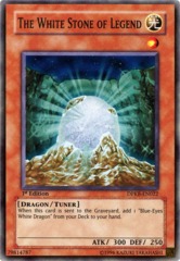 The White Stone of Legend - DPKB-EN022 - Super Rare - 1st Edition