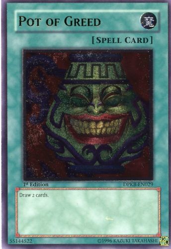 Pot of Greed - Ultimate - DPKB-EN029 - Ultimate Rare - 1st Edition