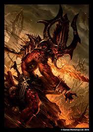 Warhammer 40K: Chaos Demons Art Sleeves 50 count