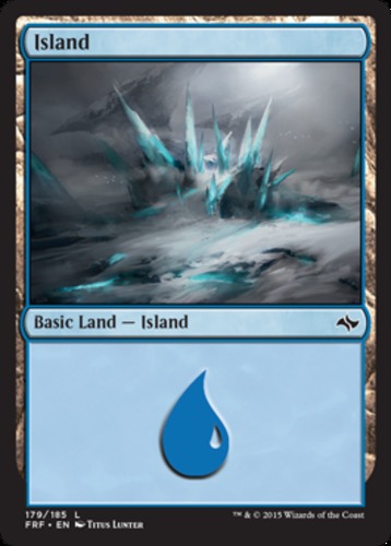 Island (179) - Foil ~ Near Mint Fate Reforged MTG Magic