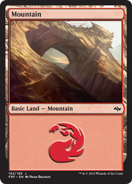 Mountain (182) - Foil