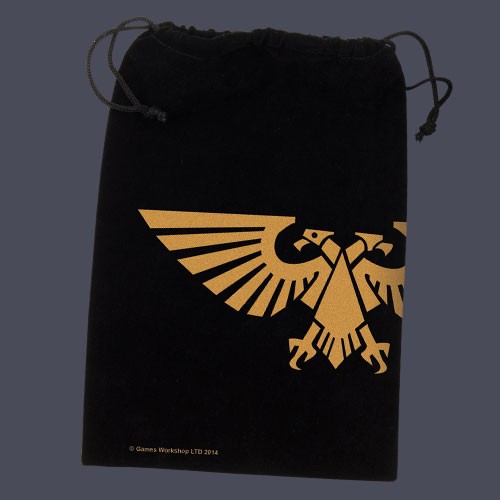 Warhammer Dice Bag: Imperial Aquila