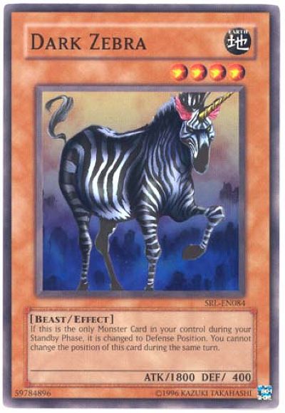 Dark Zebra - SRL-084 - Common - Unlimited Edition