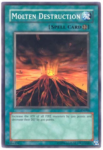 Molten Destruction - SRL-098 - Common - Unlimited Edition