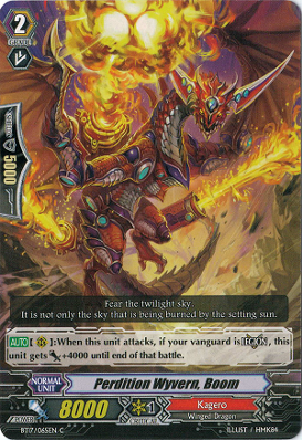 Perdition Wyvern, Boom - BT17/065EN - C Perdition Wyvern, Boom - BT17/065EN - C