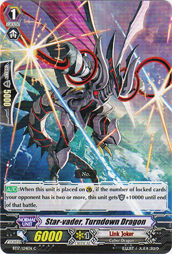 Star-vader, Turndown Dragon - BT17/124EN - C Star-vader, Turndown Dragon - BT17/124EN - C