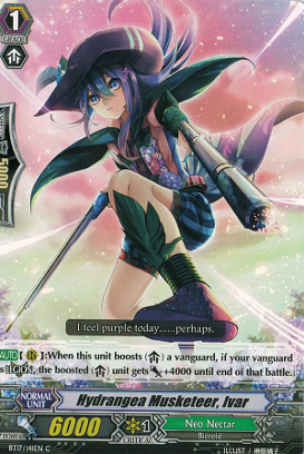 Hydrangea Musketeer, Ivar - BT17/141EN - C Hydrangea Musketeer, Ivar - BT17/141EN - C