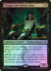 Tasigur, the Golden Fang - Foil - Prerelease Promo