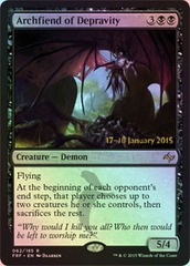 Archfiend of Depravity - Foil - Prerelease Promo