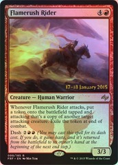 Flamerush Rider - Foil - Prerelease Promo