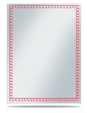 Printed Deck Protector Sleeve Covers - Hearts