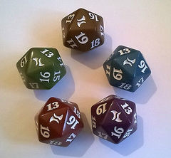 Magic Spindown Die - Fate Reforged - Set of 5