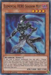 Elemental HERO Shadow Mist - SDHS-EN001 - Super Rare - 1st Edition