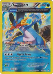 Swampert - 36/160 - Holo Rare - Reverse Holo