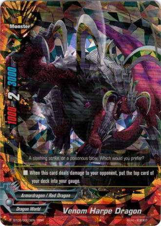 Venom Harpe Dragon - BT05/0003 - RRR