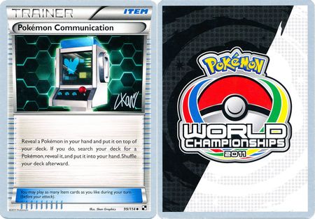 Pokemon Communication - Christopher Kan - WCS 2011
