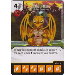 Baby Dragon - Cute but Dangerous (Die & Card Combo)