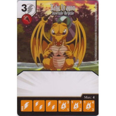 Baby Dragon - Juvenile Reptile (Die & Card Combo)