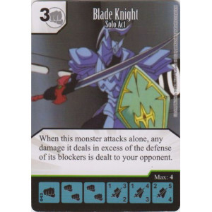 Blade Knight - Solo Act (Die & Card Combo)