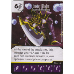 Buster Blader - Dragon Executioner (Die & Card Combo)