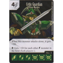 Celtic Guardian - Elven Warden (Die & Card Combo)