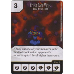 Crush Card Virus - Basic Action Card (Die & Card Combo)