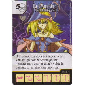 Dark Magician Girl - Dark Burning Attack (Die & Card Combo)