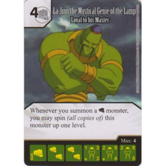 La Jinn the Mystical Genie of the Lamp - Loyal to his Master (Die & Card Combo)