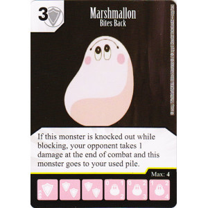 Marshmallon - Bites Back (Die & Card Combo)