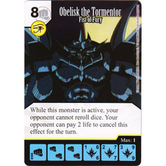 Obelisk the Tormentor - Fist of Fury (Die & Card Combo)