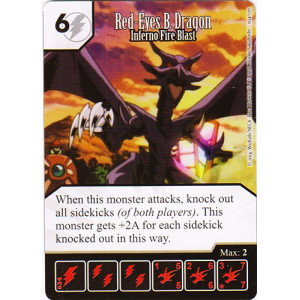 Red-Eyes B. Dragon - Inferno Fire Blast (Die & Card Combo)