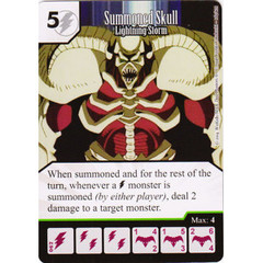 Summoned Skull - Lightning Storm (Die & Card Combo)