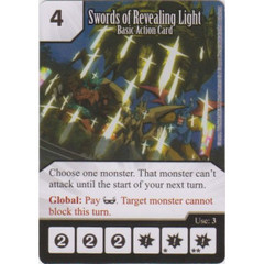 Swords of Revealing Light - Basic Action Card (Die & Card Combo)