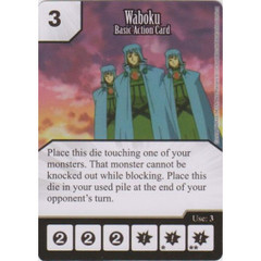 Waboku - Basic Action Card (Die & Card Combo)