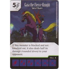 Gaia the Fierce Knight - Spiral Shaver (Card Only)
