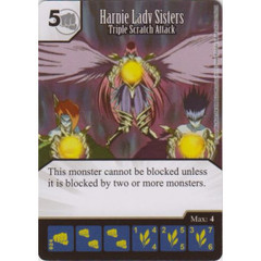 Harpie Lady Sisters - Triple Scratch Attack (Card Only)