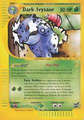 Dark Ivysaur - 6/9 - Best of Game Promo - Oversized Promo