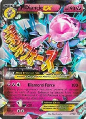 Mega Diancie EX XY44 Holo Promo - Mega Diancie-EX Premium Collection Exclusive