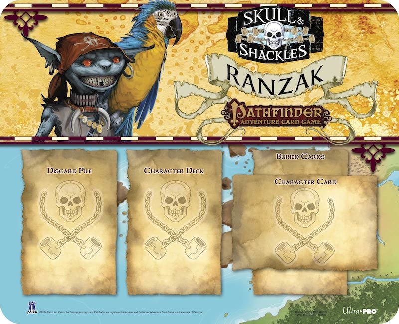 Pathfinder Adventure Card Game Character Mats: Ranzak