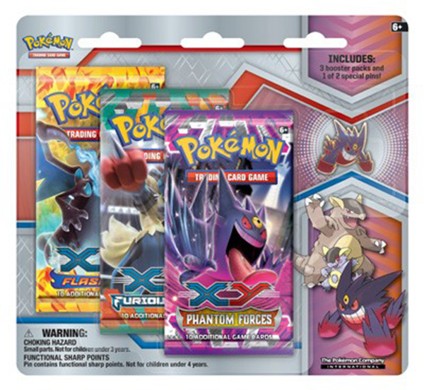 Mega Evolution Collectors Pin 3-Pack Blister - Gengar