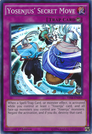 Yosenjus Secret Move - THSF-EN009 - Super Rare - 1st Edition